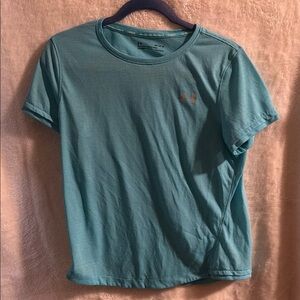Under Armour Teal Performance Tee. Size medium